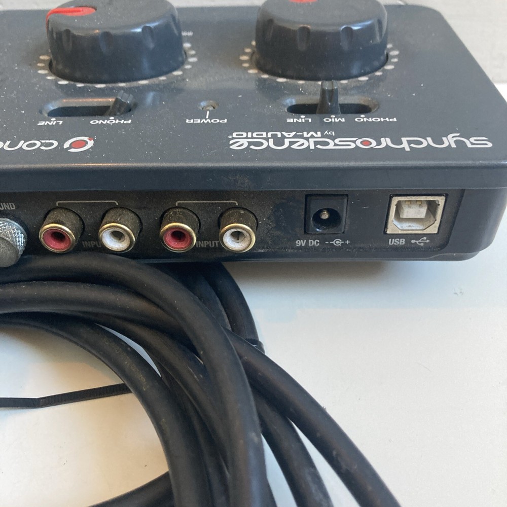 M-AUDIO CONNECTIV SYNCHROSCIENCE Digital Vinyl USB Soundcard Untested