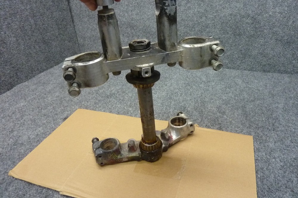 1986 - 1995 Suzuki RM80 RM 80 Triple Tree Upper Lower Bar Fork Clamp