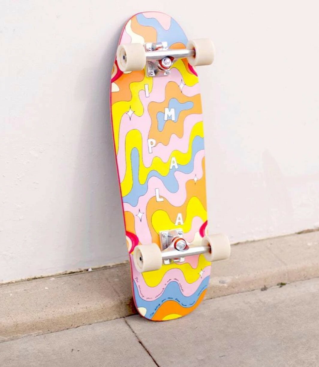 Impala Athena 28.25" Cruiser Martina Martian LIMITED EDITION Skateboard Complete