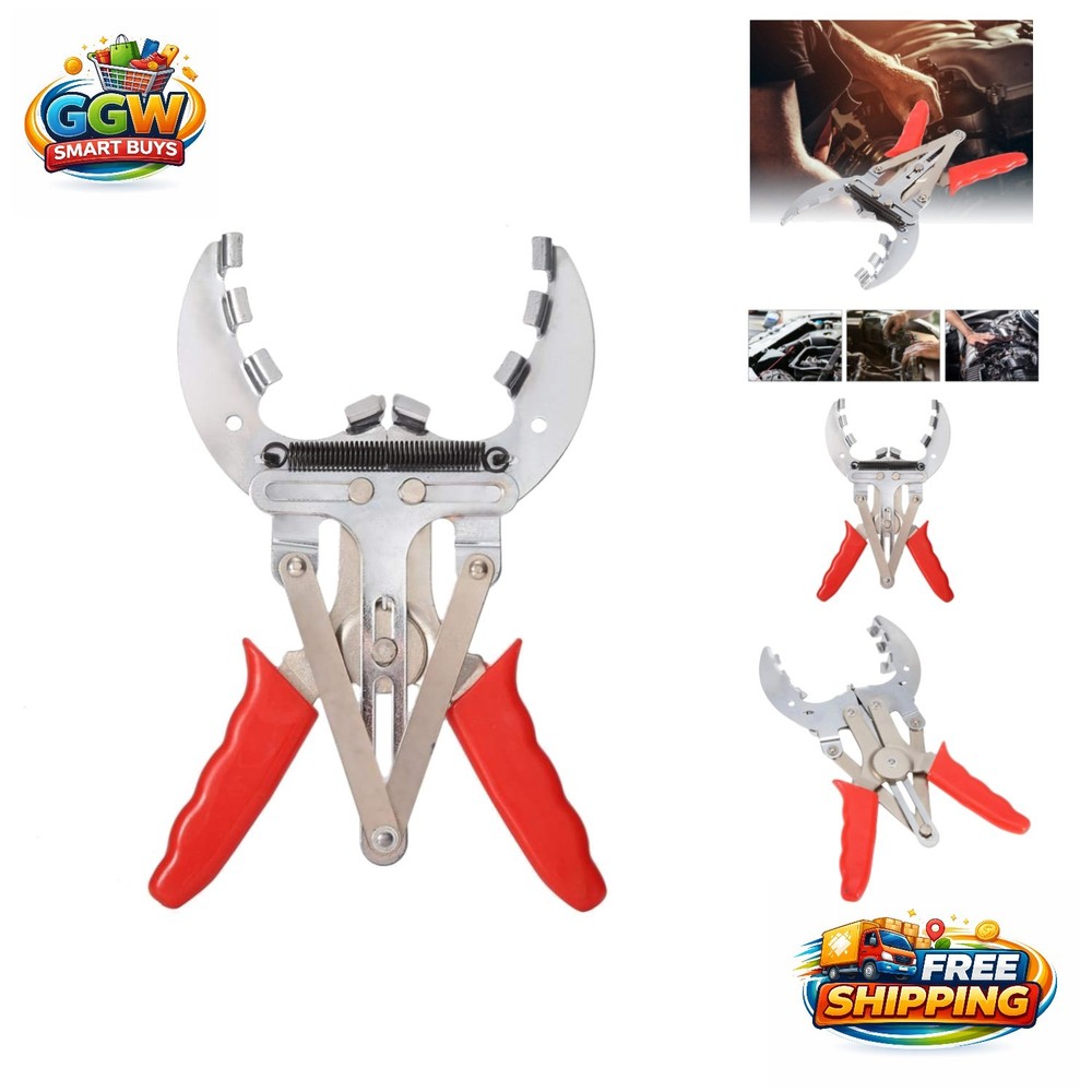 4-Inch Piston Ring Pliers - Ergonomic Compressor Tool for Auto Maintenance