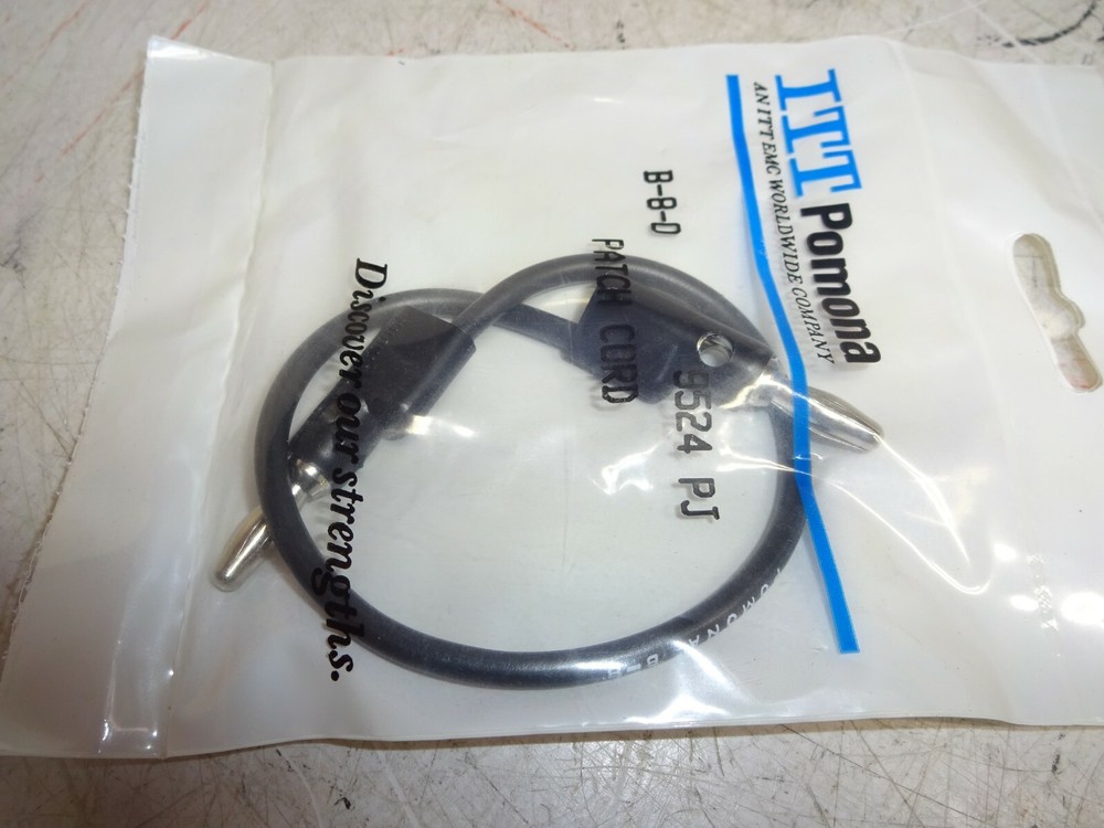 Pomona B-8-0 Banana Plug Patch Cord