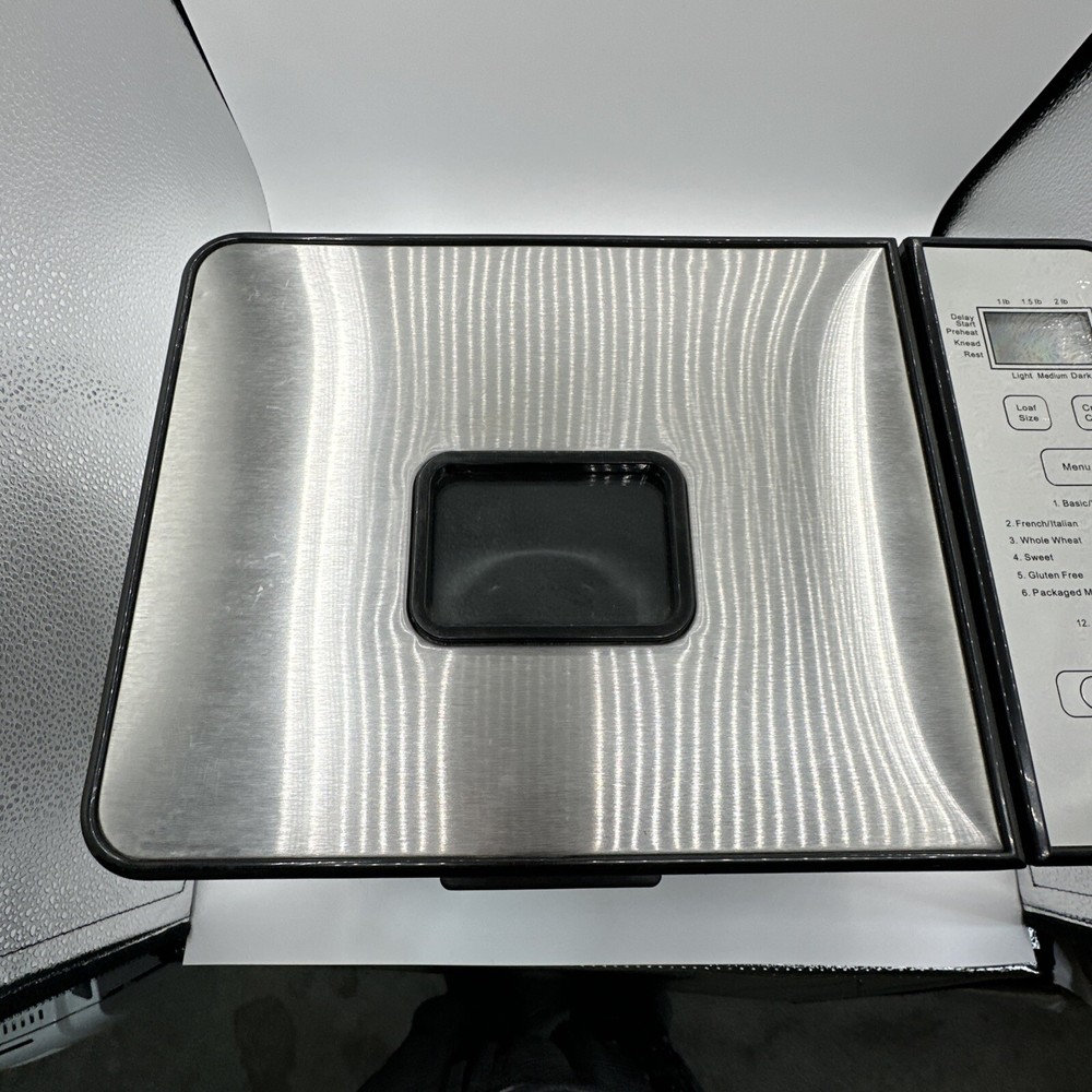 Cuisinart Automatic Bread Maker CBK-100 Compact Stainless Steel 2lb Programmable