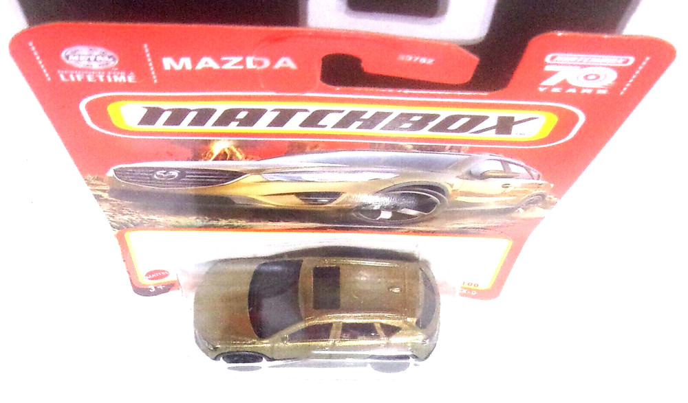 KKar Matchbox - 2023 Basic - 51/100 * Mazda CX-5 - Gold