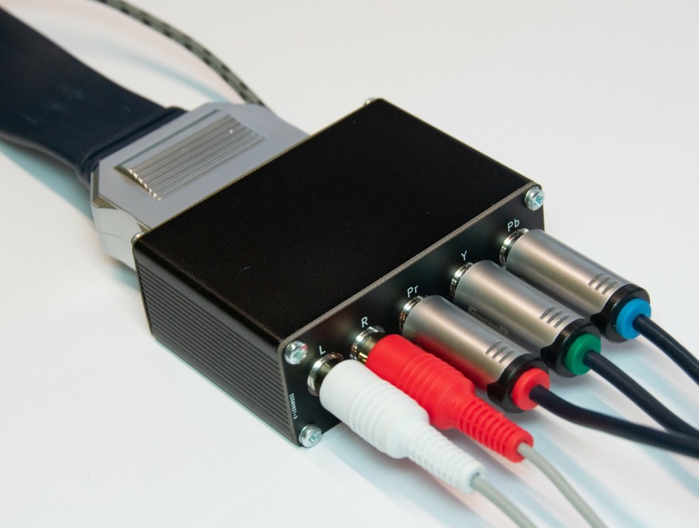 RGB SCART to YPbPr Component transcoder converter.