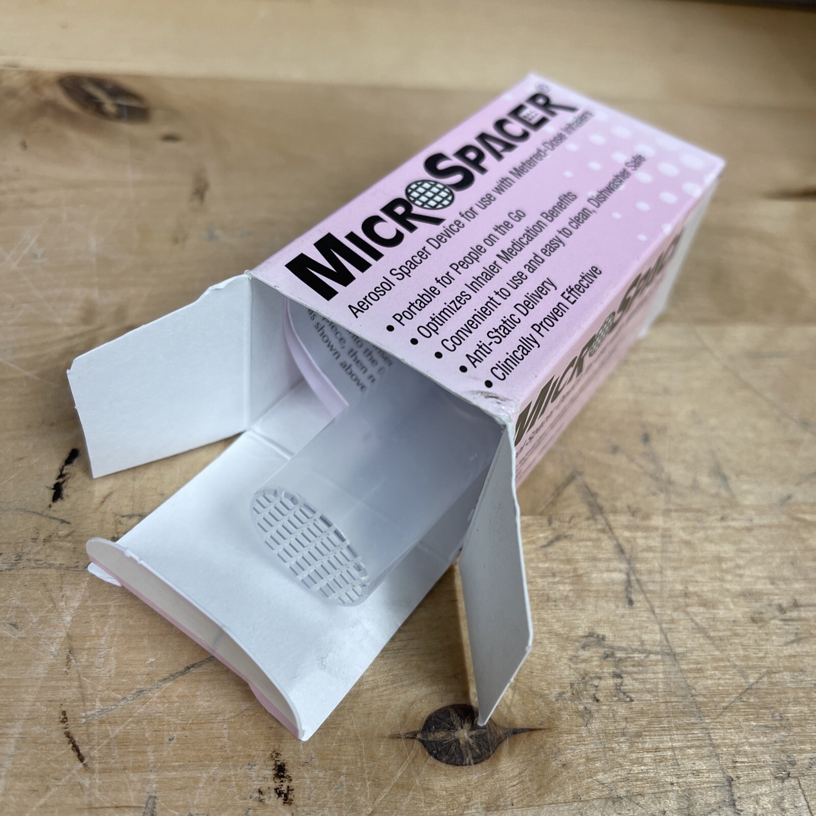 MicroSpacer for Metered Dose Inhalers Aerosol Spacer New