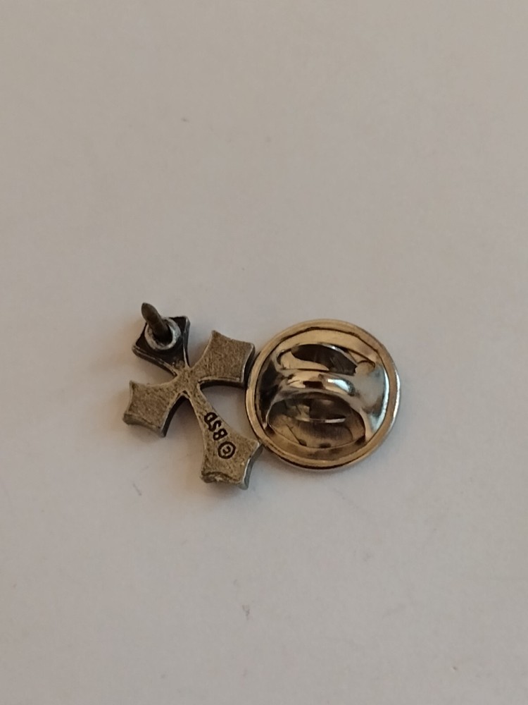 Religious Cross Small BSD Tack Pin