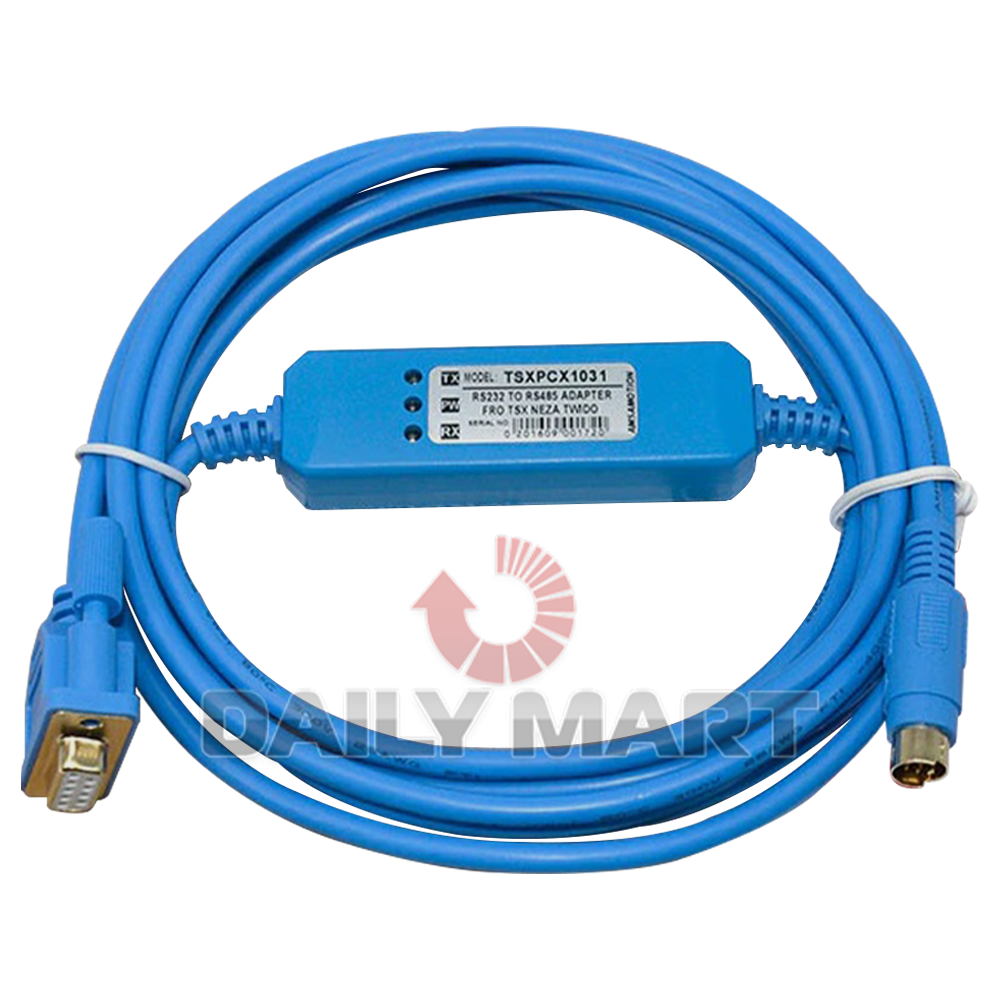 Used & Tested SCHNEIDER TSXPCX1031 PLC Programming Cable