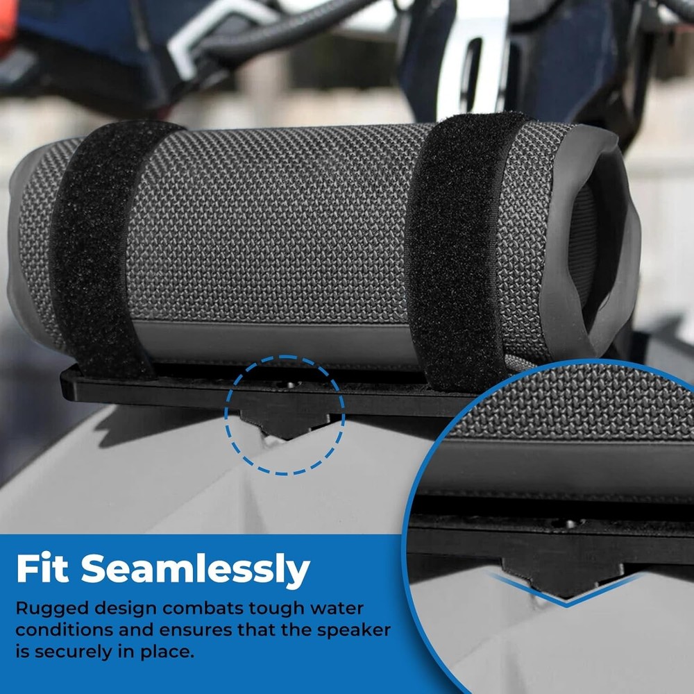 Universal Bluetooth Portable Speaker Mount Bracket For SeaDoo Spark Spark Trixx