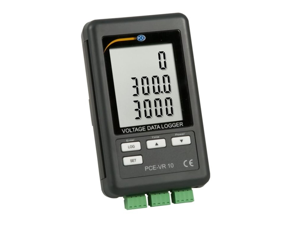 PCE PCE-VR 10 - Voltage Data Logger, 3 channels