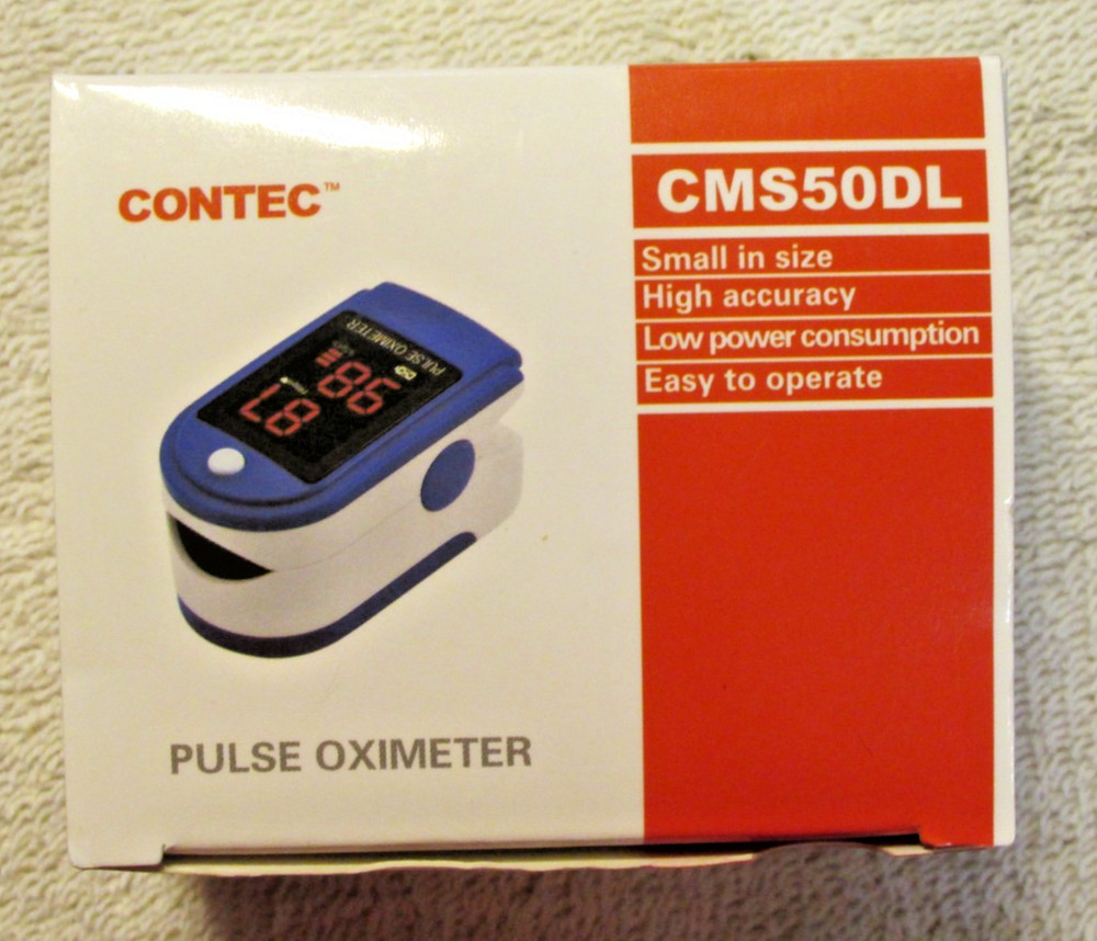 CONTEC CMS50DL Pulse Oximeter. New T-33