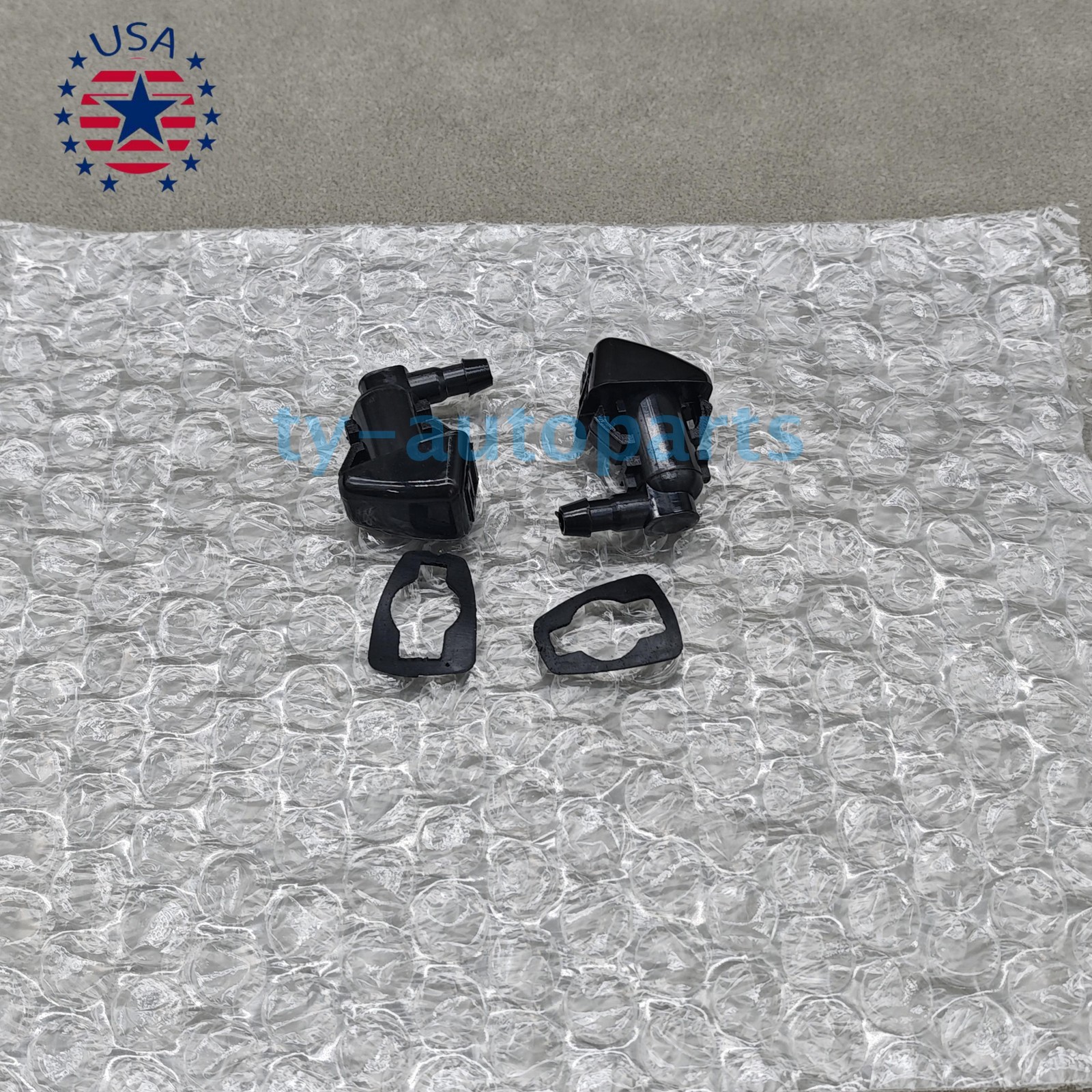 2pcs Windshield Washer Nozzle For 2011-2016 Ford F250 F350 F450 F550 Super Duty