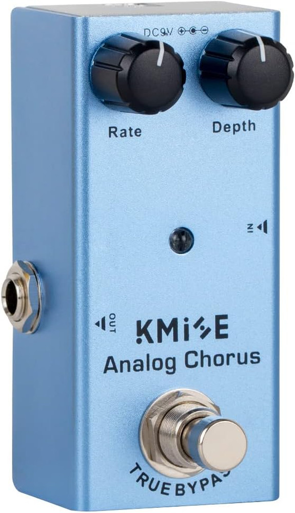 Analog Chorus Electric Guitar Effects Pedal Mini Single Type DC 9V True Bypass