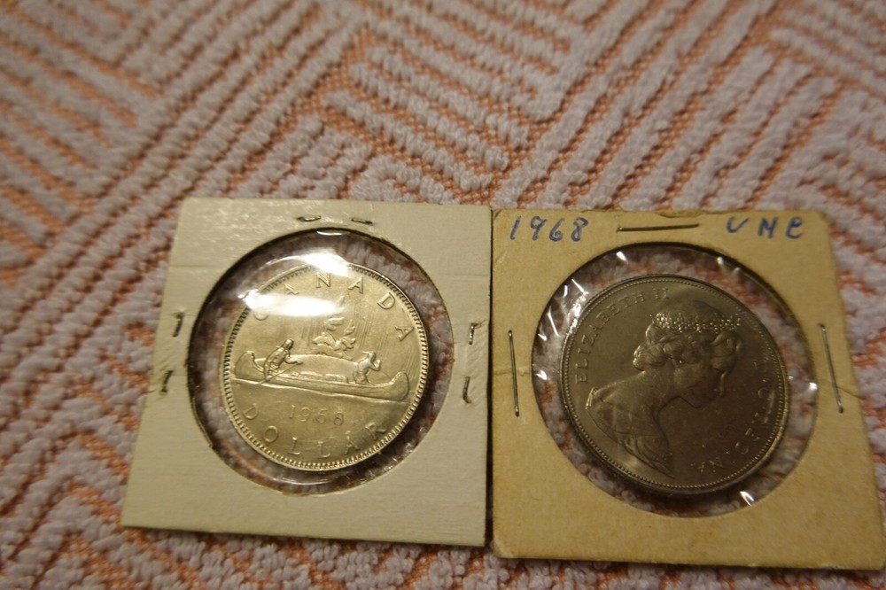 1968  Canada Silver Dollar BU/Prooflike