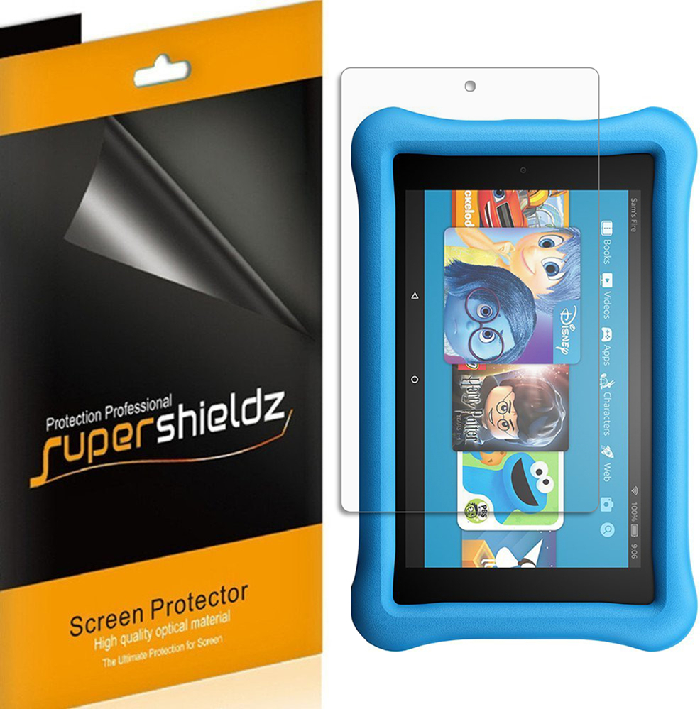 3X HD Clear Screen Protector for Amazon Fire HD 8 Kids Edition- (2017 / 2018)