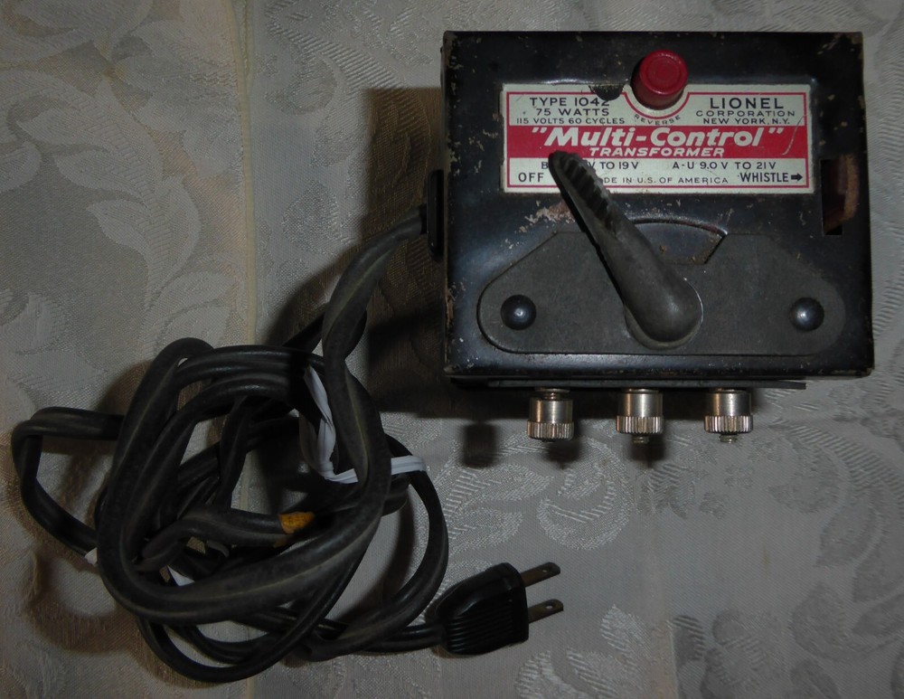 Vintage Lionel Type 1042 Multi-Control Transformer