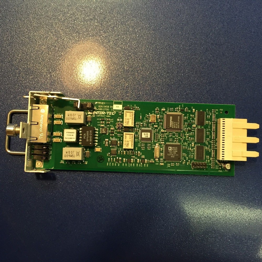 Inter-Tel Mitel 5000 T1/E1 PRI 580.2700 Primary Interface Module