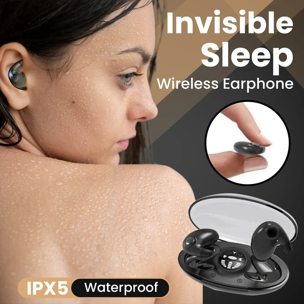 True Wireless Bone Conduction Headphones Bluetooth 5.3 Wireless Headset Earbuds