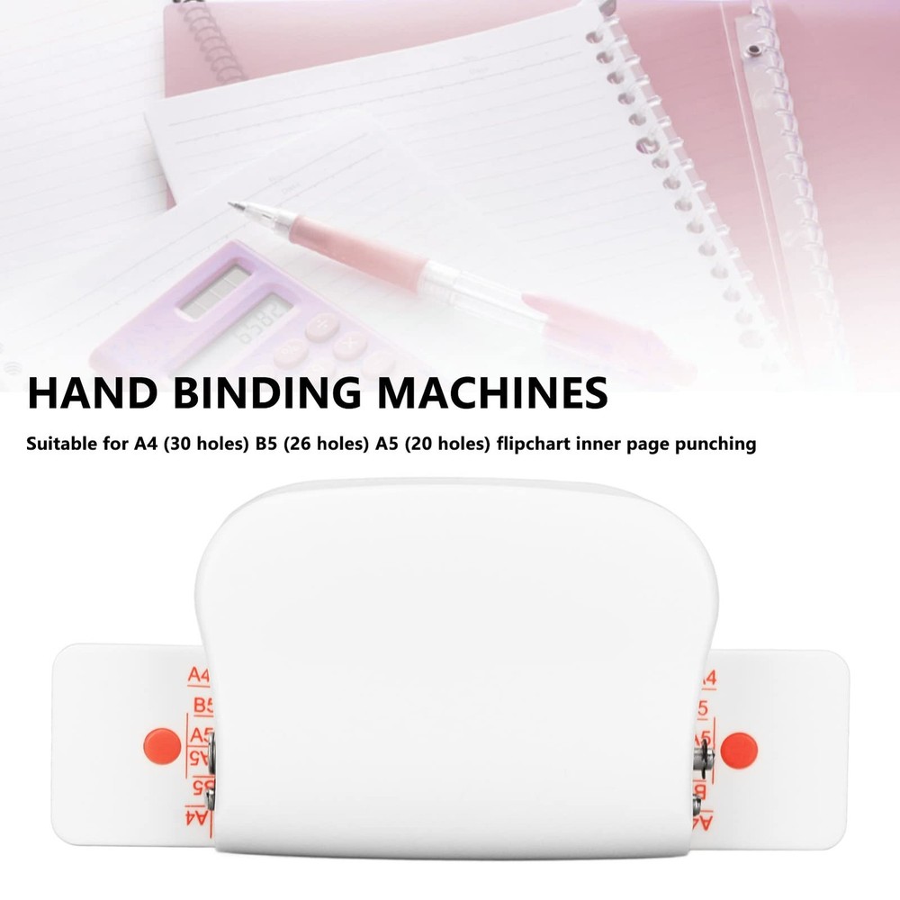 Binding Machines Mini Manual Multipurpose 6 Holes Cinch Book Binding Machine ...