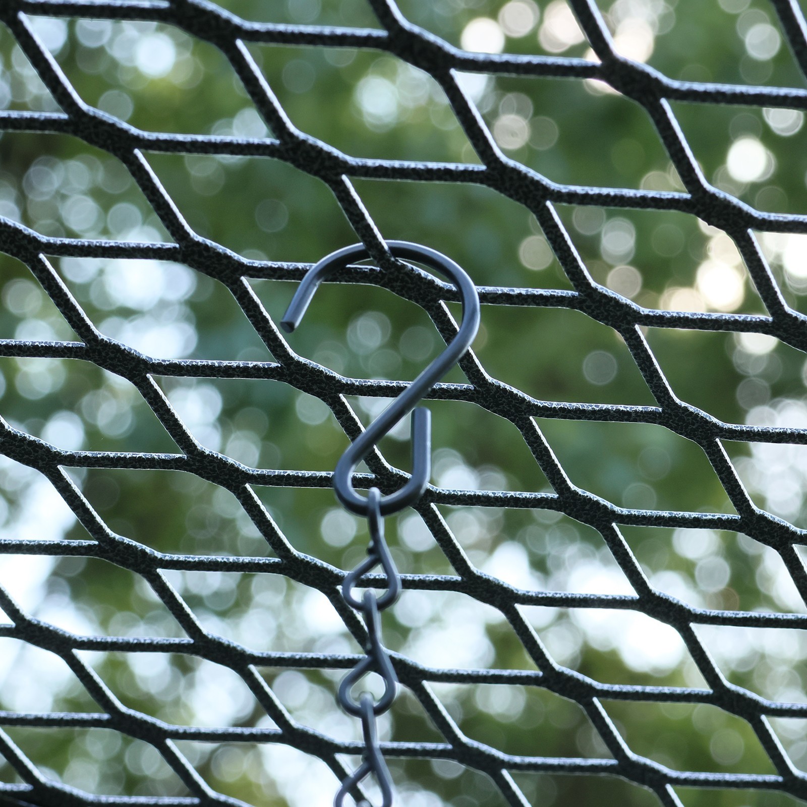 Large Walk-in Silver Flight Bird Cage Aviary Parrot Macaw Finch Metal Aviary