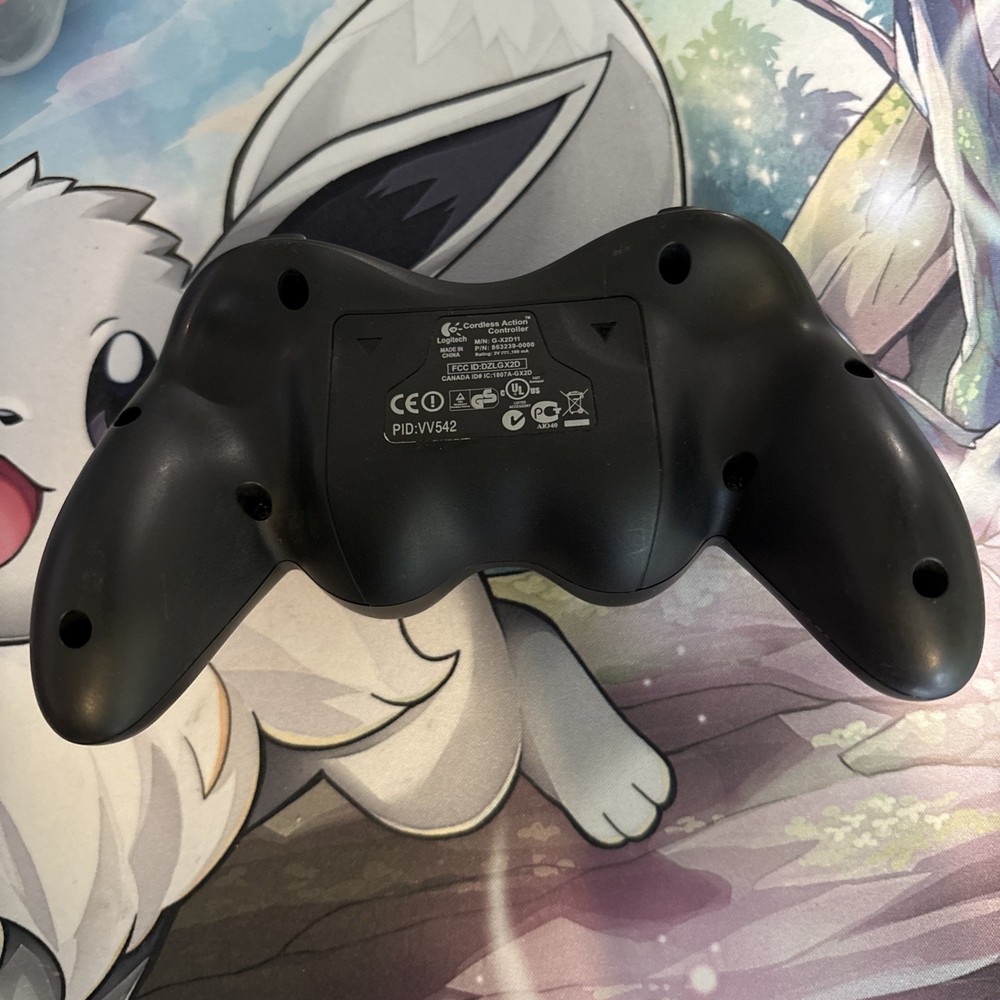 Logitech PS2 Wireless Cordless Action Controller Only No Dongle TESTED WORKS