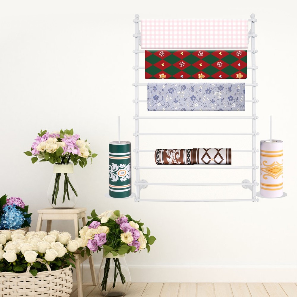 Wall Mounted Scarf Rack, Wall Display Rack, Towels Storage Rack