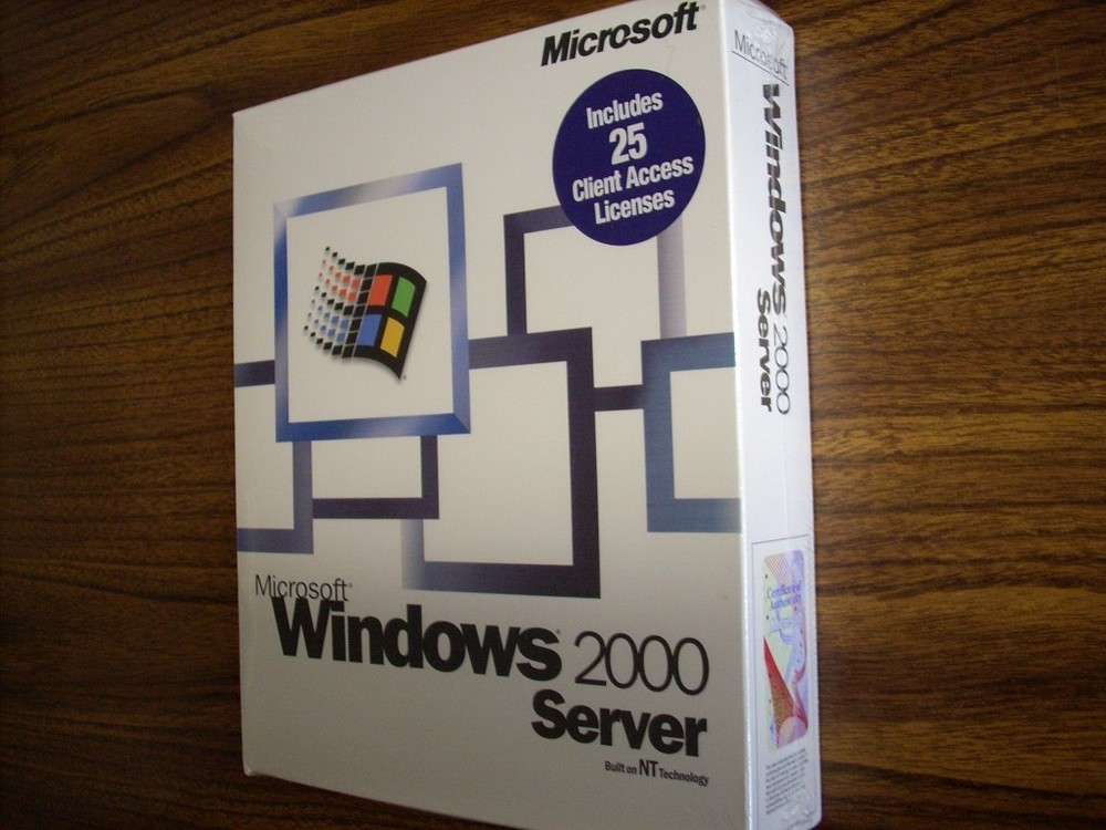 Microsoft Windows 2000 Server (25-client CAL)
