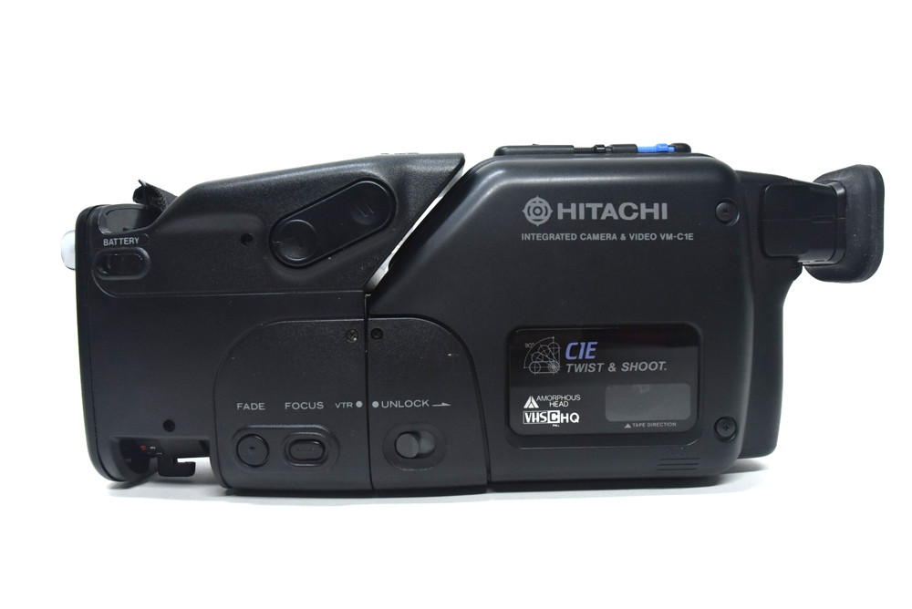 Hitachi Video Camera Recorder VM-1CE Video VHSC Camera Camcorder Untested Black