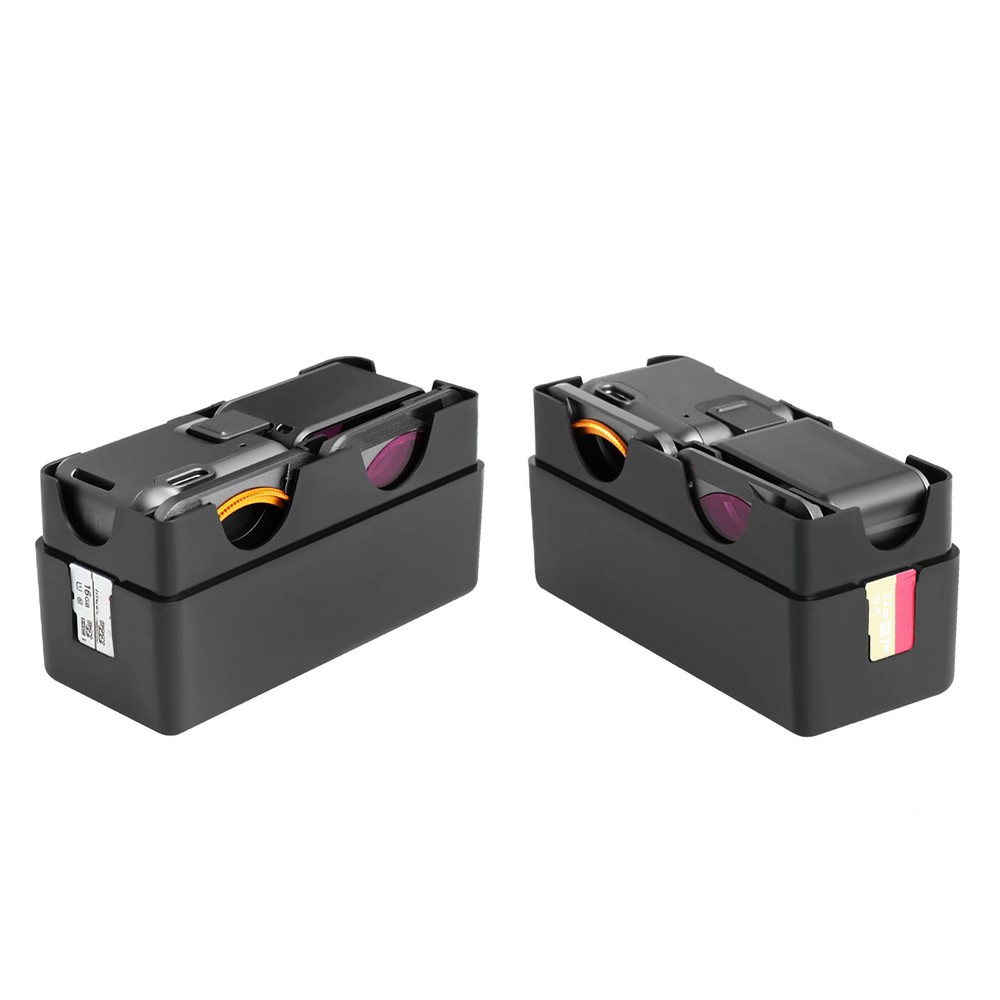 Anti-Dust Mini Storage Box Protective Case For DJI Action 2 Camera & Accessories