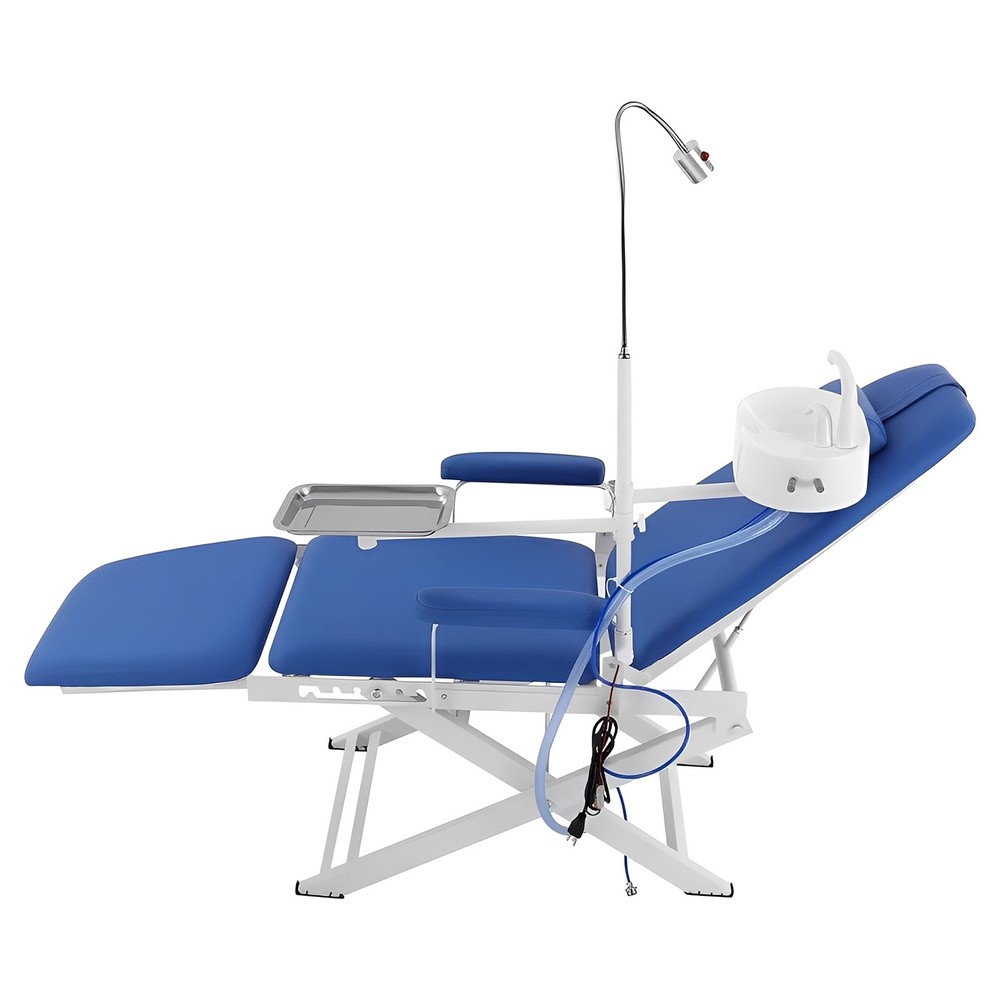 Portable Dental Delivery Unit with Air Compressor+Curing Light+Scaler/Chair Unit