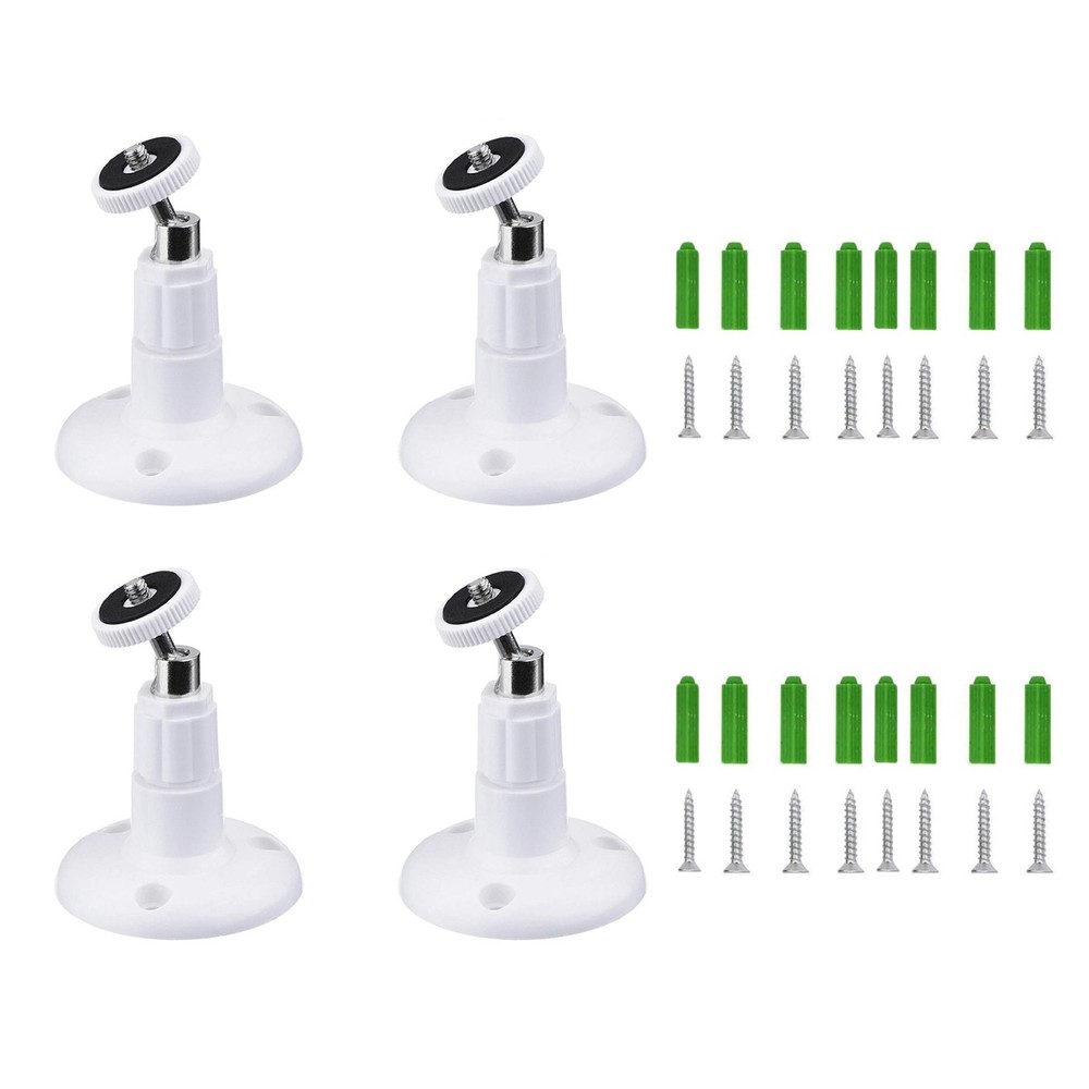 For Arlo Pro Camera Wall Mount 4x Set 360° Adjustable Bracket Weather Resistant