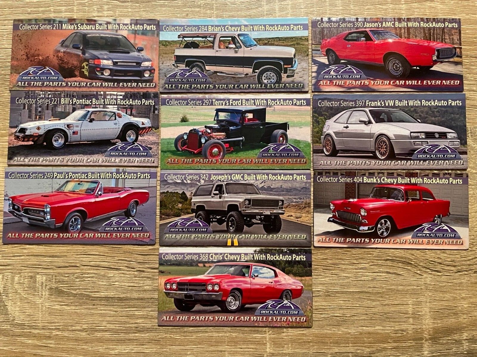 Aimant Rock Auto magnet collector series U-Pick List