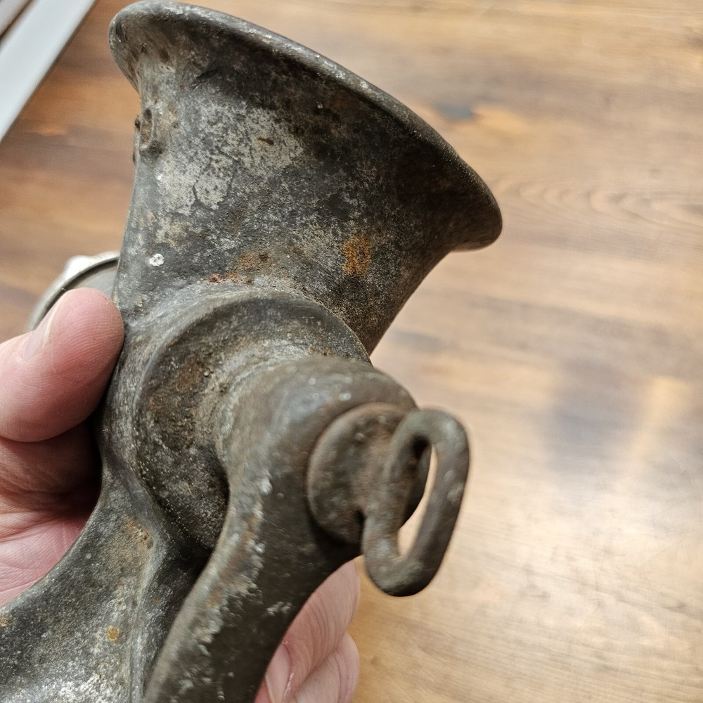 Vintage Dixie Meat Grinder Counter Mounted 5D