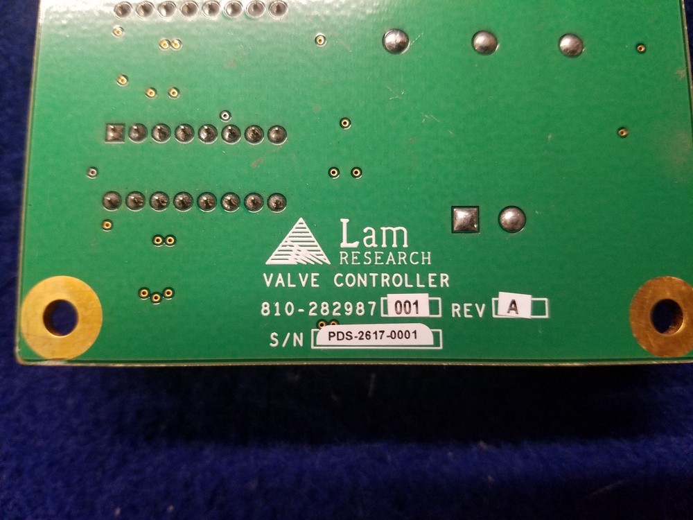 Lam Research 810-282987-001 Rev A Valve Controller Board