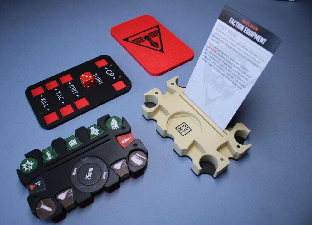 Kill Team 24 3rd Edition Token Caddy Score Tracker Card Holder