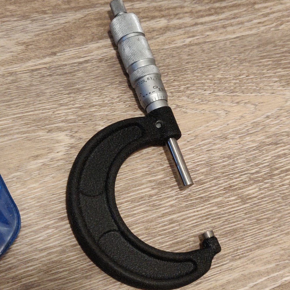 Central Tools USA 1-2 Inch Outside Micrometer Vintage