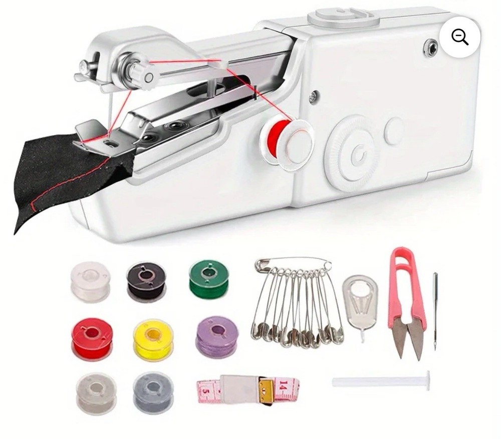Handheld Sewing Machine, Quick Sewing Portable Sewing Machine, Mini Handheld Sew