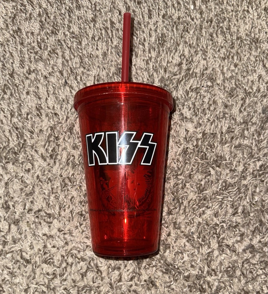 2012 KISS Red Plastic Rock and Roll Over Cup