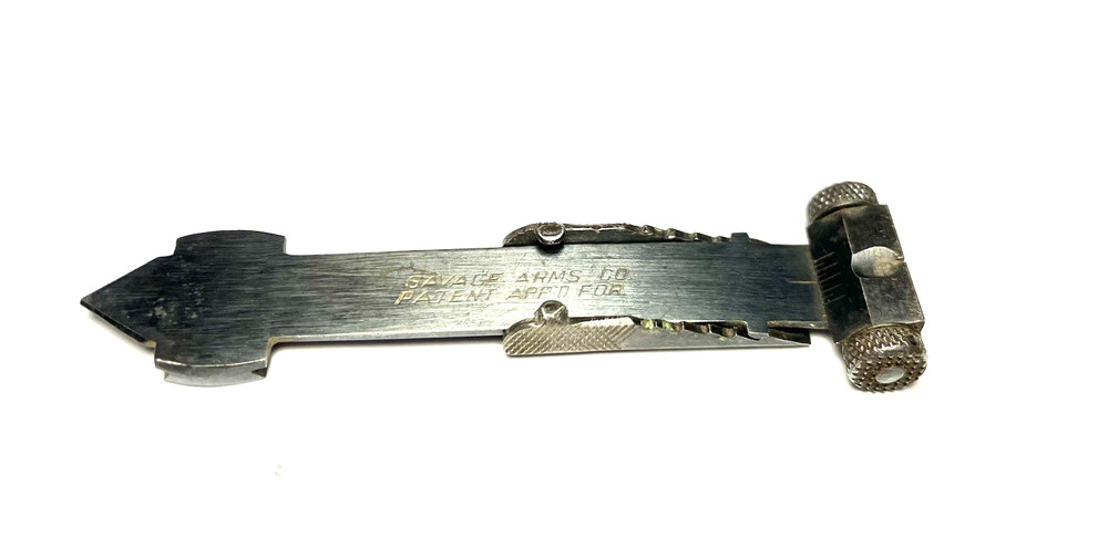 NICE VINTAGE # 15 SAVAGE 99 REAR SIGHT WITH ELEVATOR