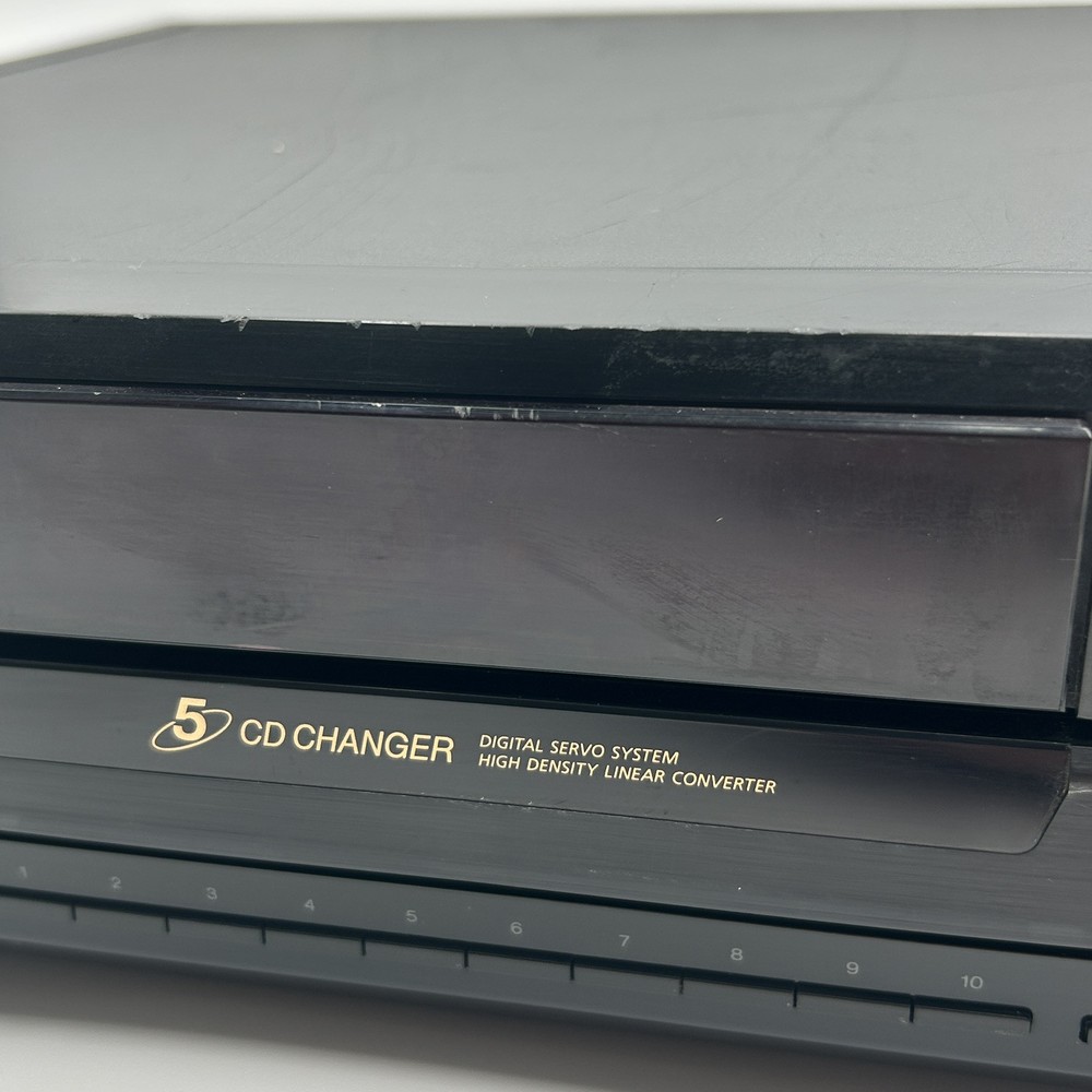 Sony Compact 5-Disc CD Changer Player CDP-CE405 Untested Powers On