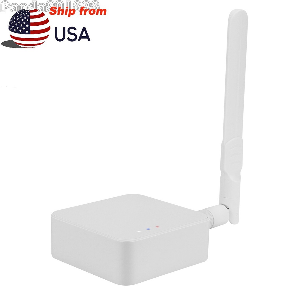 HamGeek HMG-01 Plus POE White Universal ZigBee Gateway ZigBee Coordinator #USA