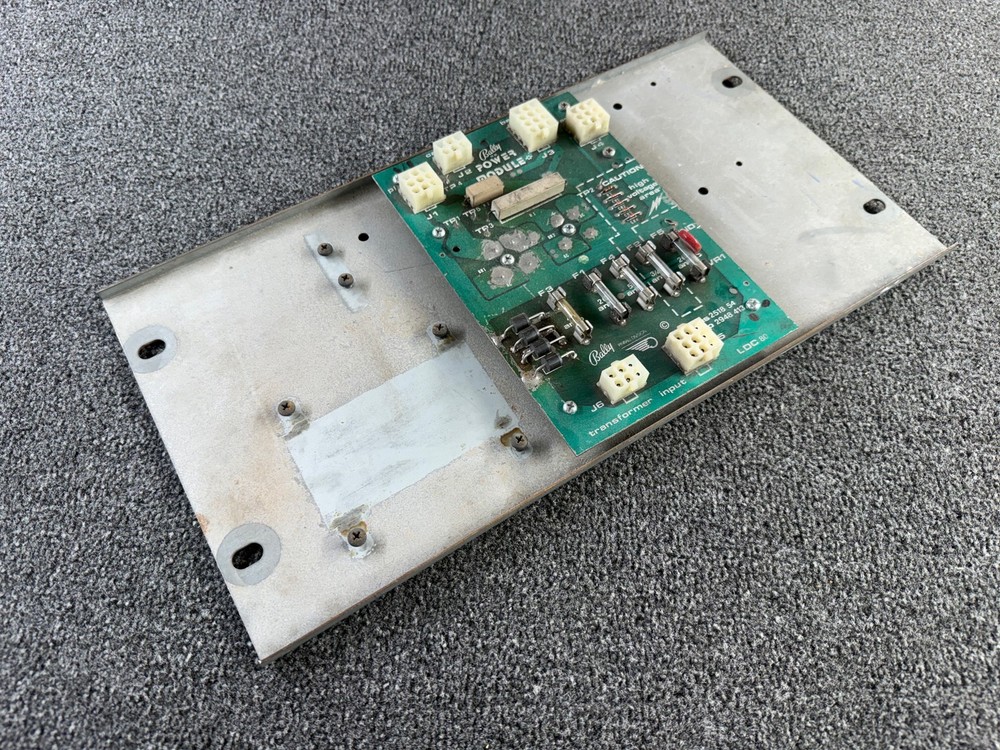 Bally Eight Ball Deluxe Pinball Machine Transformer Base Plate Rectifier Board