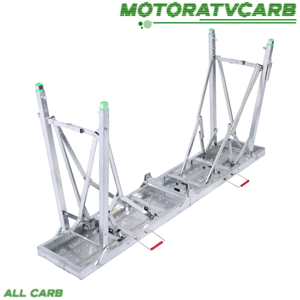 ALL-CARB Scaffolding, Adjustable Work Platform Scaffold Tower Ladder Stool 1.6M