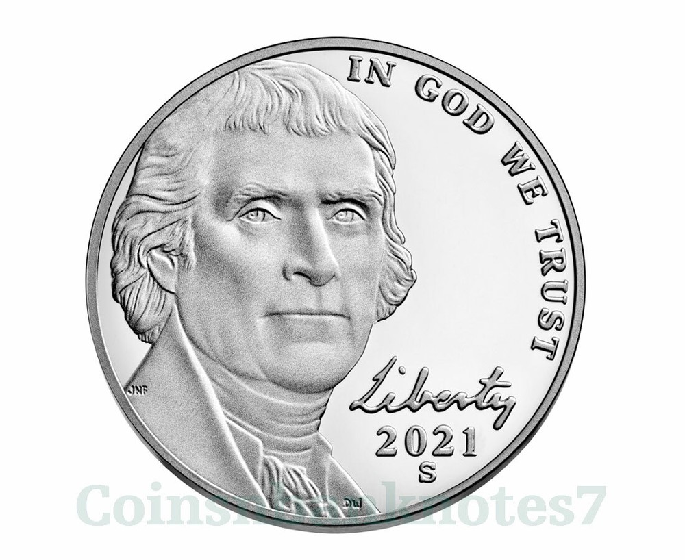 🎀 2021-S Proof Jefferson Nickel