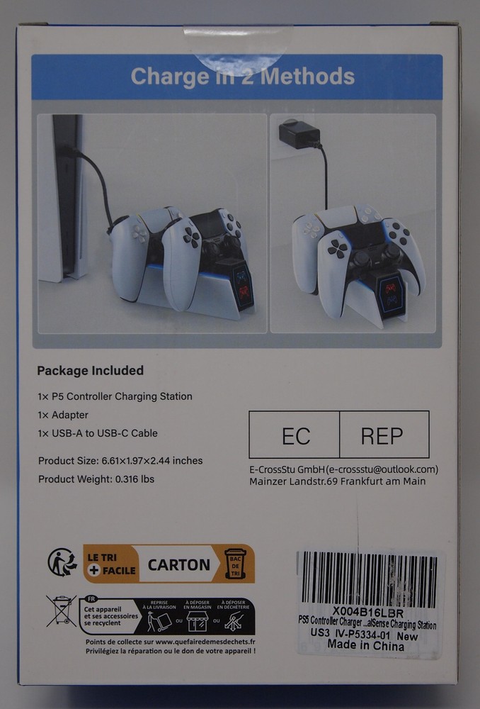 BRAND NEW Playstation 5 PS5 Controller Charging Station PS5 & Edge