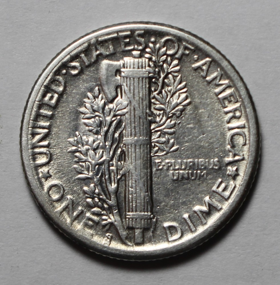 1918 S Mercury Dime HV17