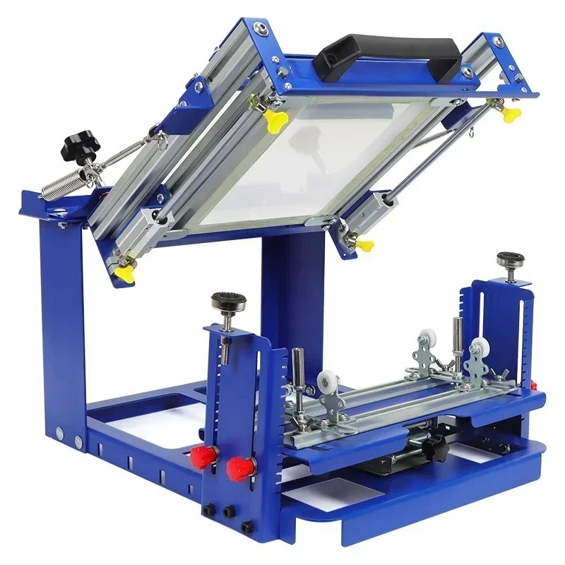 Manual Curved Screen Printing Machine Compact Screen Printing Workstation