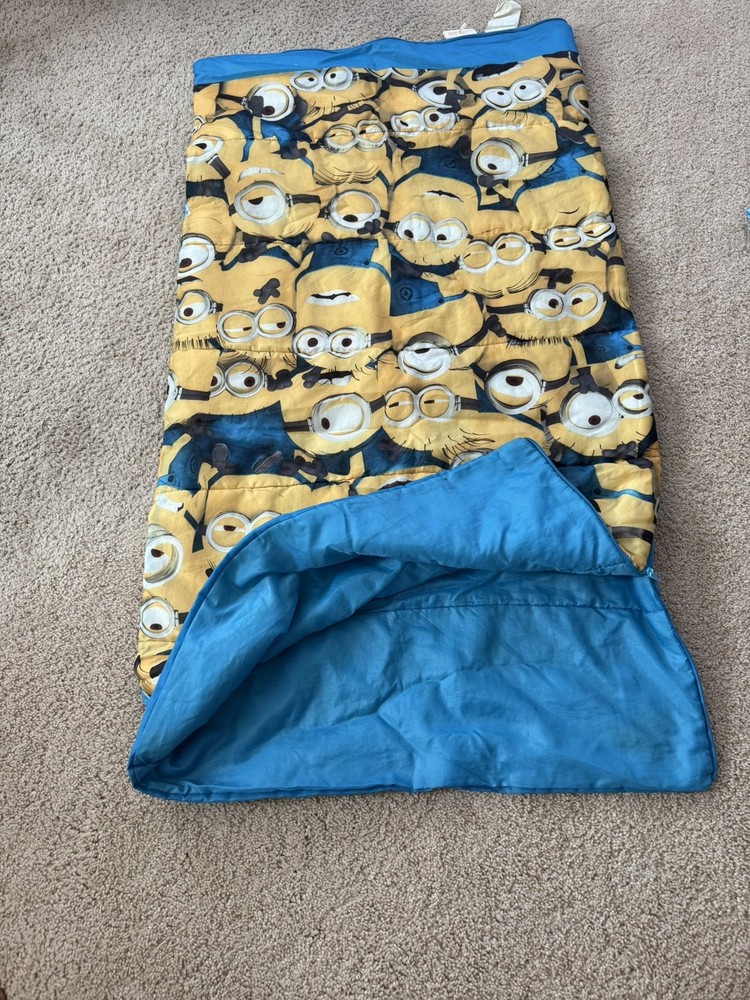 Despicable Me Minions Children's Sleeping Bag with backpack