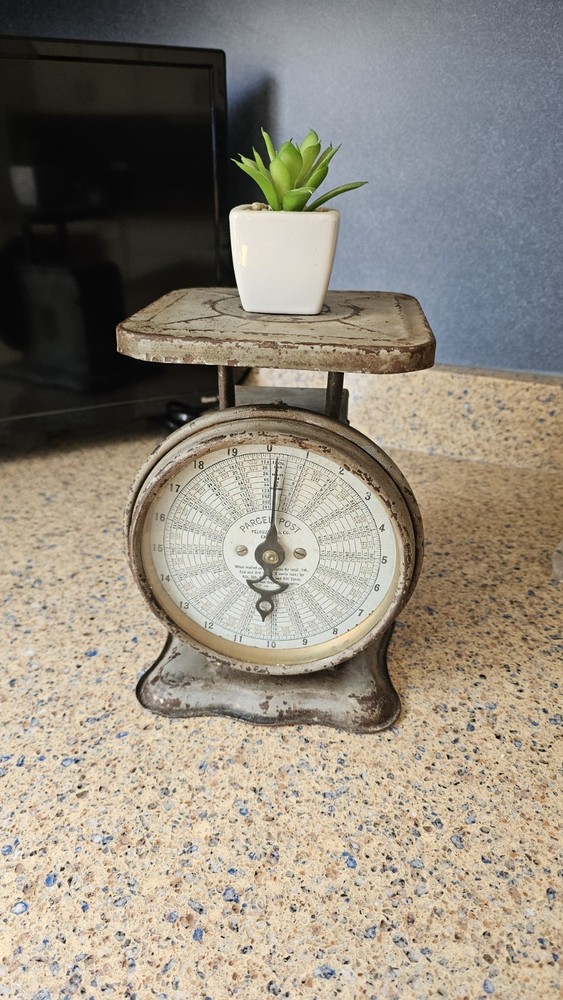 Antique Pelouze Parcel Post Scale Mail US Postal 19lb