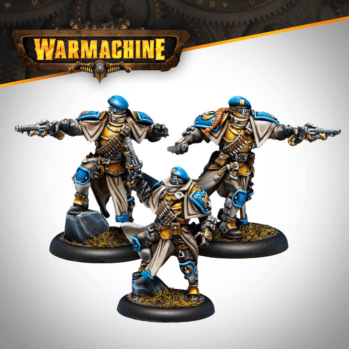 Warmachine: Cygnar Gravediggers Gunmages