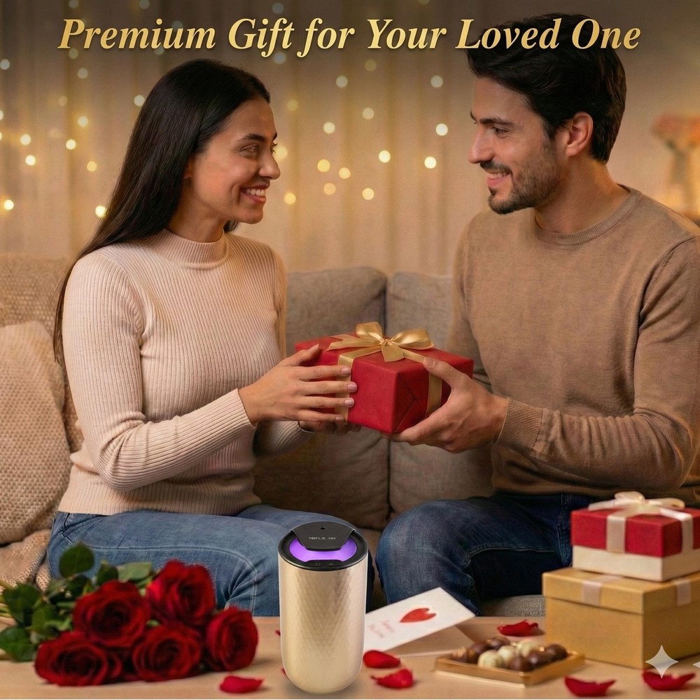 Waterless Essential Oil Diffuser – Portable Cordless Aromatherapy Diffuser